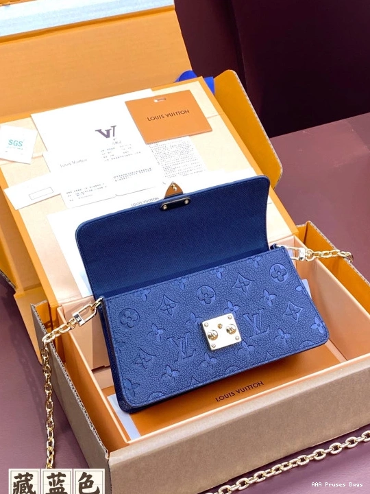 AAA Replica Ru Wallet LOUIS Chain VUITTON On Métis 0817